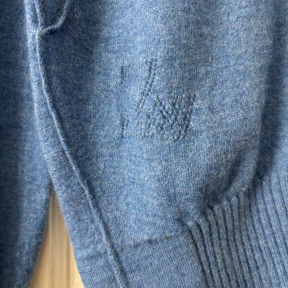Zadig & Voltaire Brumy CP Cashmere Perforated Logo Sweater - Picture 6 of 13